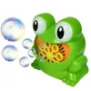 Novelty Games Bubble gun Water Blowing Toys Cute Cartoon Animal Automatic Bubble Machine Blower Maker Kids Outdoor Bathtub Soap Water Game 230609