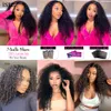 هبات الشعر ISEE HAISE MONGOLIAN KINKY CURLY BUNDLES 100 امتدادات الإنسان Nature Buy 1 3 4 سميكة 230609