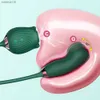 Rose Vibrator Marchandises pour adultes Sex Toy Femme Finger Wiggle Clitoris Nipple Clit Sucker G Spot Stimulateur de vide Gode pour femmes L230518