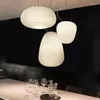 Lampy wiszące postmodernistyczne proste bar w barze restauracyjnej ciasto spirala sztuka kreatywna wystawa hala trzy halowe szklane miejsce żyrandola