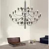 Hanglampen Nordic Design Led-verlichting voor woonkamer El House DingRoom Lampade A Sospensione Gold/Sliver Lighting