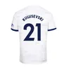 23 24 25 Son Maddison Soccer Jersey 2024 2025 Voetbalshirt Perisic Lenglet Romero Kulusevski Bentancur Richarlison Kane Vicario Players Fans Kids Men