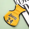 Pet basketball clothing dogs clothes summer thin sports vest cat clothes small and medium breathable clothes