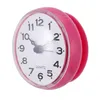 Horloges murales 1Pc étanche horloge salle de bain muet ventouse suspendue