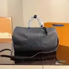 2023-Designer Duffel Bags Bolsa de Compras de Luxo Bolsa Moda Viagens Fitness Bolsa Masculina Couro Pacotes Ao Ar Livre Padrão Clássico