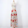 Work Dresses Floral Sexy Boho Top Skirt Sets For Women 2023 Beautiful Fairy Sweet Beachwear Drop & Wholesale Business No.290