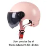 Caschi da moto Casco aggiornato Mezza faccia Motor Safety Caps Moto Bici elettrica Sport per uomo Donna