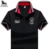 Polo Masculino Camisa Pólo Mens Verão Manga Curta Bordado Respirável Top Masculino Negócios Casual M3XL 4XL 832 230609