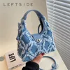 Bolsos de hombro tipo bandolera pequeños de tendencia de tela suave LEFTSIDE para mujer Hobo 2022 bolsos de diseñador de marca de lujo para mujer bolsos de mano Kawaii