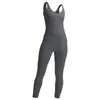 LL Yoga Jumpsuit Double-Sided Buff Nude Nylon High Elastic Women'S Sports Lu Jumpsuit Pants Vest Tights