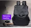 Backpack Backpacks Genuine Leather Unisex Man Woman Fashion School Laptop Bags Ipad Pack Travel Big USB Charging Crossbody Shoulder Gifts