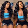 13x4 HD Lace Frontal Body Wave Wig Brazilian Wave Human Hair Wigs For Black Women Can Be Colored Lace Wig