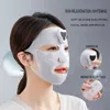 Dispositifs de soins du visage EMS électronique graphène lavable masque en silicone essence huile crème absorption micro-courant lifting de la peau raffermissant beauté 230609