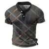 Hommes Polos Polo À Carreaux D'affaires À Manches Courtes T-shirt Maille Respirant Revers Tops T-shirts D'été T Pour Homme Vêtements 230609