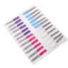 Wholesale Double Sided Stainless steel Nail File Manicure Pedicure Finger Toe Nails Files