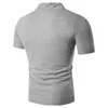 Herren Polos DINGSHITE Sommer Casual Polo Shirt Männer Kurzarm Business Fashion Design Tops Tees Kleid für Kleidung 230609