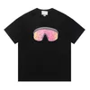 T-shirts pour hommes designer 2023SS Summer New All Over Snow Mirror Tendance Casual T-shirt à manches courtes en vrac et pour femmes U55R