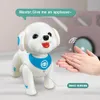 Uzaktan Kumanda Köpek Oyuncak RC Robot Köpek Küçük Oyuncak Çocuklar Hediye Elektrik Oyuncak Yürüyüş Programlanabilir Köpek Oyuncak Erkek Kız İçin