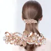 Hair Clips Korean Women Crystal Claw Vintage Butterfly Hairpin Heandband Crab Clip Rhinestone Accessories