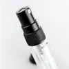 100 -stycken/parti 10 ml resesprayflaska bärbar glas parfymflaskor atomizer contenitori kosmetisk pump parfum kvinnor ebpog