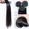 Hair Bulks Wow Angel Straight 28 30 Inch Brazilian Human Bundles 100 Silky 3 4 pieces Extensions 230609