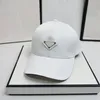 Casquette-Baseballkappe, Designer-Kappen, Luxushut, Unisex, Sommer-Baseball, verstellbares Hutband, solider Eimerhut mit Buchstabe P