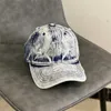 Nouveau mode Denim casquette décontracté lavé vieux trou Jean casquette de Baseball Vintage hommes blanc Snapback chapeau femmes Hip Hop casquette os