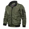 Herenjassen Militair jachtjack Outdoor Motorfiets Voorruit Windjack Zwaar Koud Sport Met rits Vest Techwear