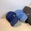 Bonés de beisebol RB quentes para mulheres Chapéu de sol verão Moda Menina Lavado Denim Boné Casual Retro Feminino Chapéu Snapback Bonés de Golfe