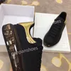 Sapatos de grife femininos novos luxuosos tênis plataforma clássico couro tênis esportivo tênis masculino feminino corrida caminhada preto branco