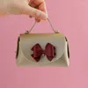 Geschenkverpakking 10 stks Leren Tas Sieraden Accessoires Cosmetica Verpakking Verjaardag Bruiloft Gunsten Verrassingsdoos Decoratie