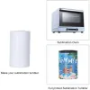 New 12 OZ Sublimation Blanks Can Insulator White Stainless Steel Can Cooler Beer Holder Sublimation Print FY5423 JN10