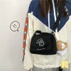 Japanische süße weiche süße Hund Leinwand kleine Tasche koreanische kleine frische Mädchen Messenger Bag Geldbörsen und Handtaschen Handtaschen Frauen Taschen