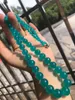 Chains Natural Amazonite Necklace For Women Lady Men Love Beauty Gift Reiki Crystal Round Beads Stone Jewelry 5-14mm