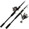 Canna Mulinello Combo Histar Medusa Easy Carry Tele Spin 1.80m 2.10m 2.40m Full Carbon K Guide Pesca e Baitcasting o Spinning 230609