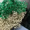 Dekoratif Çiçekler 100 Geceli Kurutulmuş Korunmuş Gypsophila Paniculata Bebeğin Nefes Çiçek Buketleri Gelin Düğün Buket Noel