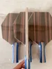 Raquetas de tenis de mesa Cybershape Ebony Material Blade Raqueta Ofensiva Curva Hexagonal Ping Pong 230609