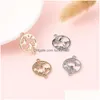 Charms New Infinite Love Turtle Carte du monde pour la fabrication de bijoux Alliage Or Sier Charm Fit Diy Colliers Bracelets Drop Delivery Trouver Dhucr