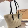 Grocery basket bags women Field Totes leather bag should high quality leader handbag designer selling lady cross body chain coin purse Tote Straw Genuine Leather