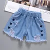 Jeans été bébé garçons Denim Shorts mode trou enfants Corée du Sud Style garçon décontracté Cowboy enfant enfant en bas âge plage pantalon 230609