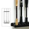 Fishing Hooks Rod Holders 6 Rod Rack Vertical Pole Holder Wall Mount Modular For Garage Display Stand Fixed Frame 230609