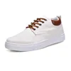 Zapatos casuales Hombres Mujeres Gris Niebla Blanco Negro Rojo Gris Caqui para hombre zapatillas deportivas al aire libre color44