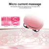 Gesichtspflegegeräte EMS Bear Microcurrent Lift Machine Roller Hautstraffung Verjüngung Beauty Charging Anti-Falten-Entferner 230609