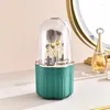 Storage Boxes 360°Rotating Makeup Organizer Portable Desktop Holder Cosmetic Box Make Up Tools Lipstick Eyebrow Pencil