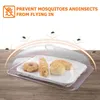 Dinnerware Sets Transparent Lid Bread Protective Cover Snack Tray Dust-proof Cake Practical Dome