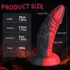 Uccelli realistici Dildo vividi Mostro carino Liscio Grasso Plug anale Vagina Dual Purpose Dongs Lesbiche Gay Unisex Dick Insert Butt Anus AV SM Bacchette magiche Bastoncini Masturbatore