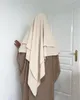 Hijabs Long Khimar Hijab Scarf Wrap 2 Layers Crepe Voile Femme Musulman Muslim Fashion Ramadan Prayer Hijabs Wholesale Islamic Clothing 230609