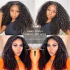 Postiches Wear and Go Glueless ISEE HAIR Mongolian Kinky Curly 4x6 HD Lace Closure Pre Plucked Human Ready To 230609