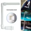Garden Decorations Swimming Pool Waterfall Fountain Kit PVC Feature Water Spay Pools Spa Decorations Easy Install Swimming Pool Accessories 230609