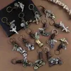 Cz7a Keychains Lanyards Trendy Car Key Chain Keychains Gifts for Women Men Accessories Keyholder Key-rings Bicycle Fighter Keys Pendant Chains Key Ring